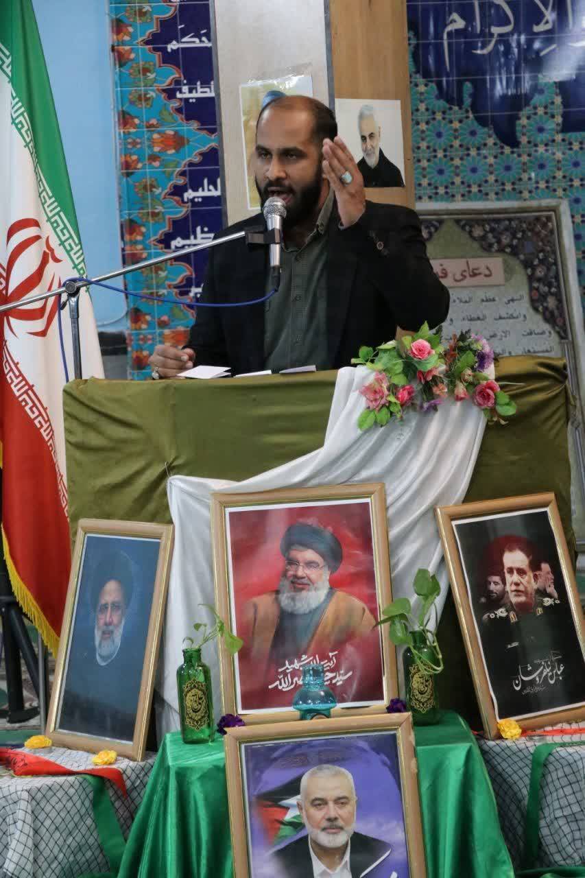 مراسم مداحی و سخنرانی به مناسبت شهادت سید حسن نصرالله
