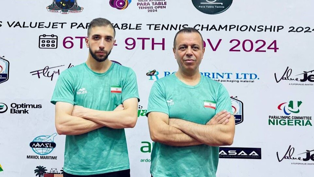تیم ایران به مدال برنز پارا تنیس‌روی‌میز نیجریه رسید