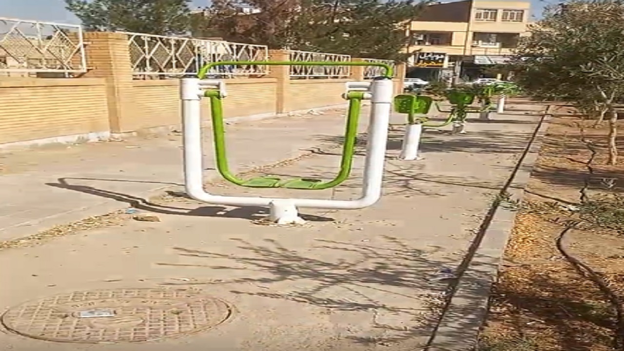 وضعیت نامناسب پارک شهرک رزمندگان از زبان شهروند یزدی