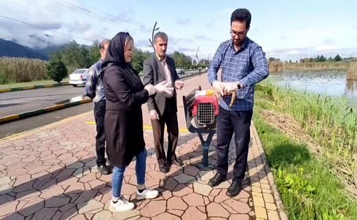رهاسازی ۱۳ پرنده مهاجر در تالاب کیاکلایه لنگرود