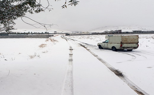 طبیعت برفی قوریگول بستان آباد