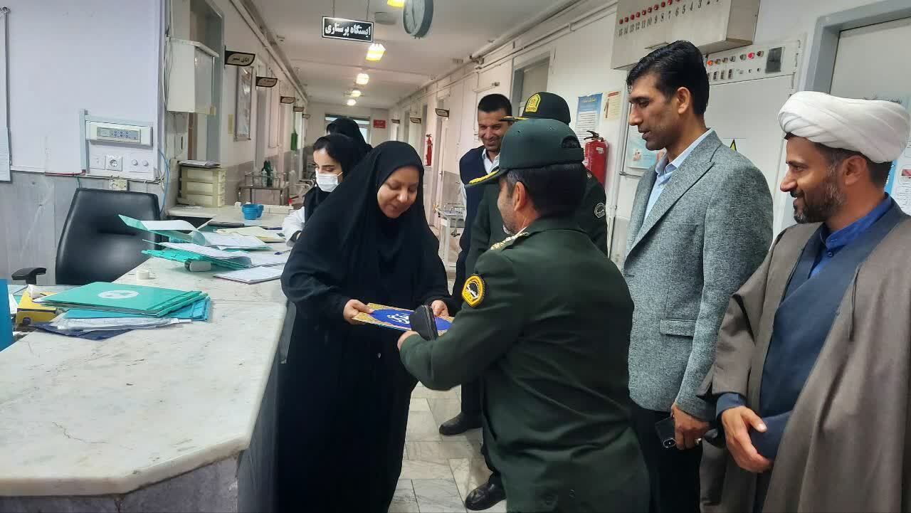 قدردانی از پرستاران نیشابور