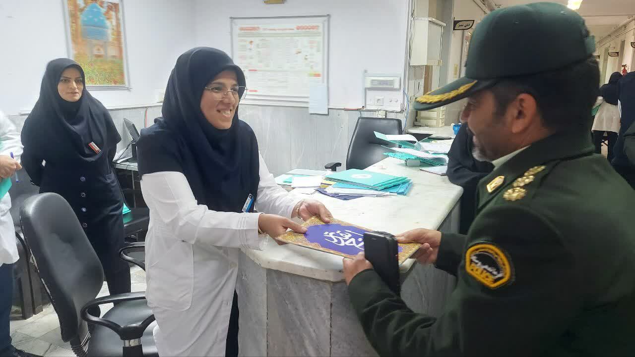 تجلیل از پرستاران شهرستان نیشابور
