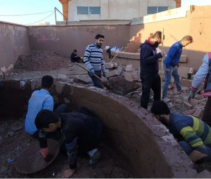 آماده سازی معابر شهر دیزج دیز به مناسبت ایام فاطممیه