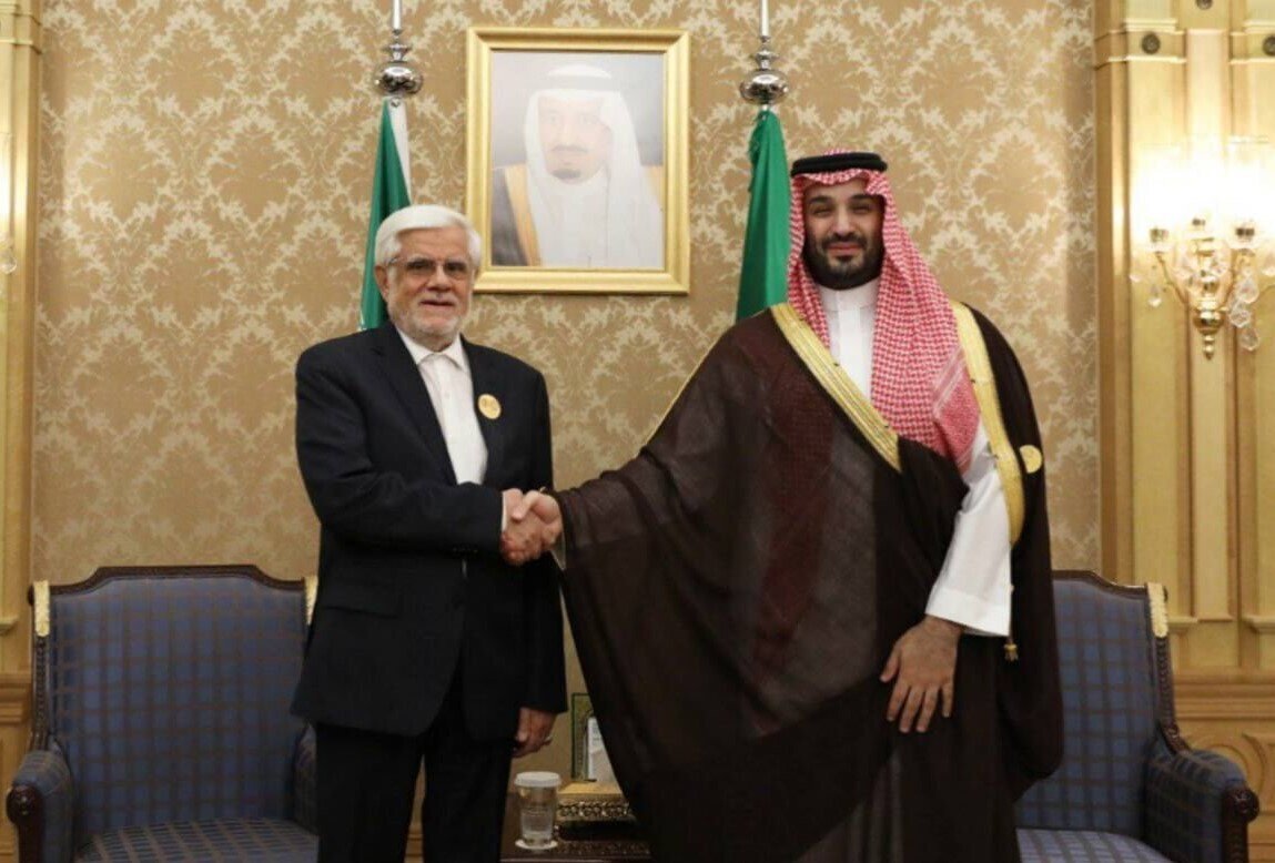 بن سلمان و عارف نشست ریاض