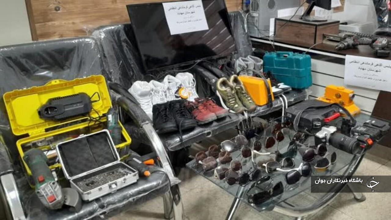 اعضای باند سارقان مغازه و داخل خودرو در مهاباد دستگیر شدند