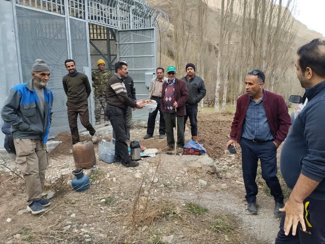 افتتاح دکل مخابراتی