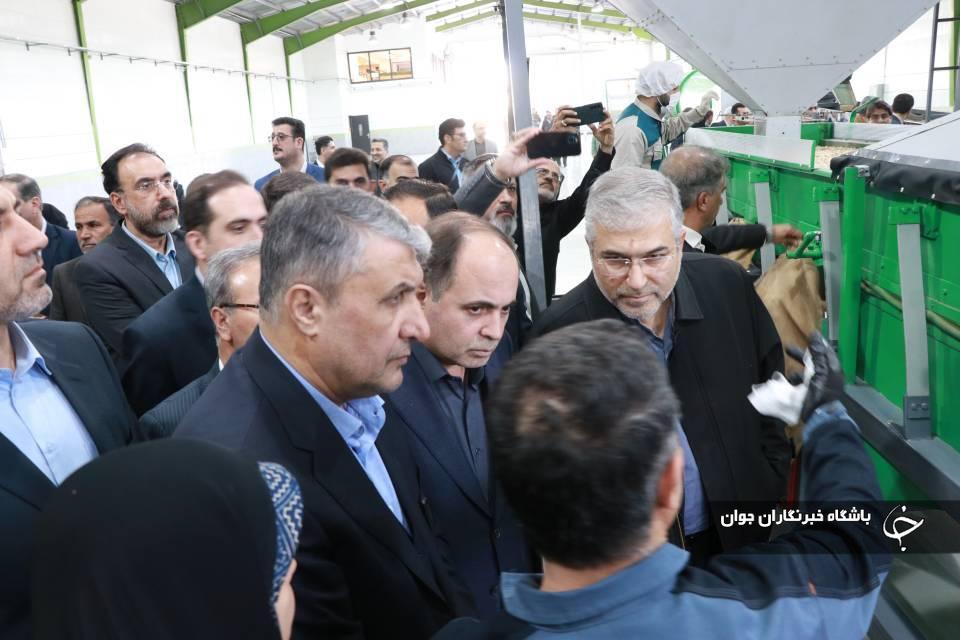 سفر وزیر جهاد کشاورزی و رئیس انرژی اتمی به رفسنجان