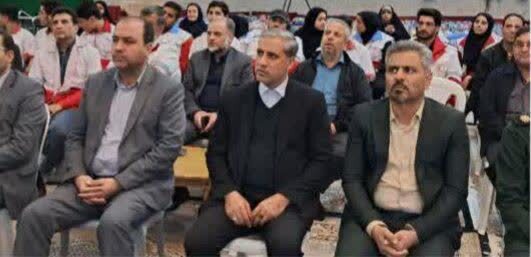 حضور مسئولان در مراسم