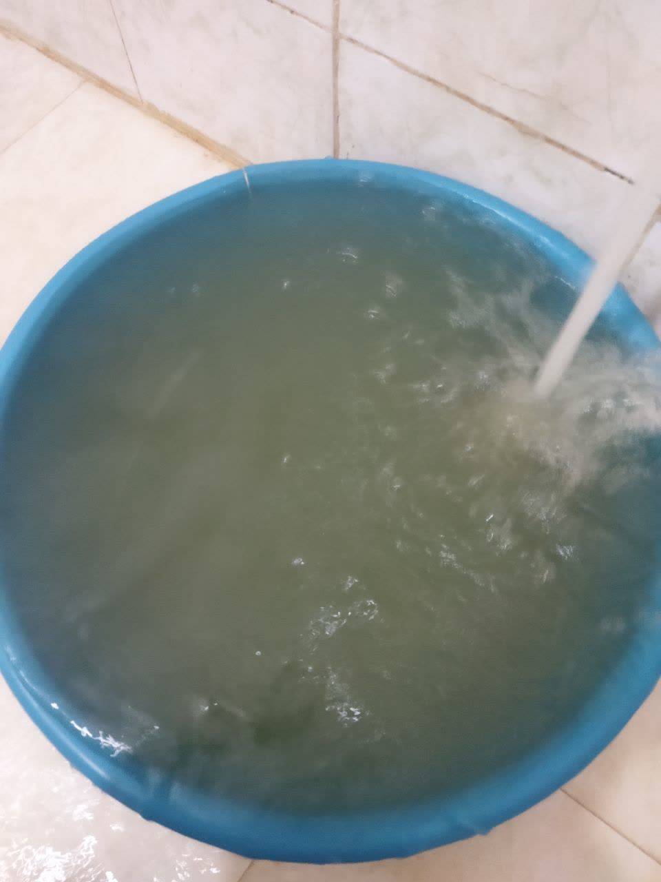 آب شرب آلوده