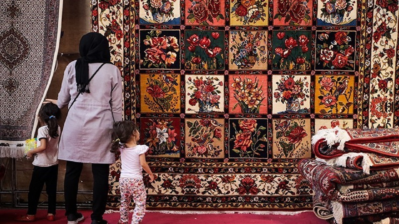 حضور در سی و یکمین نمایشگاه بین المللی فرش ایران