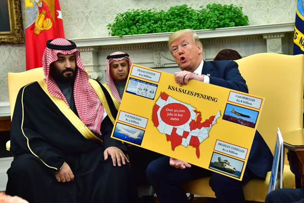 ترامپ و بن سلمان