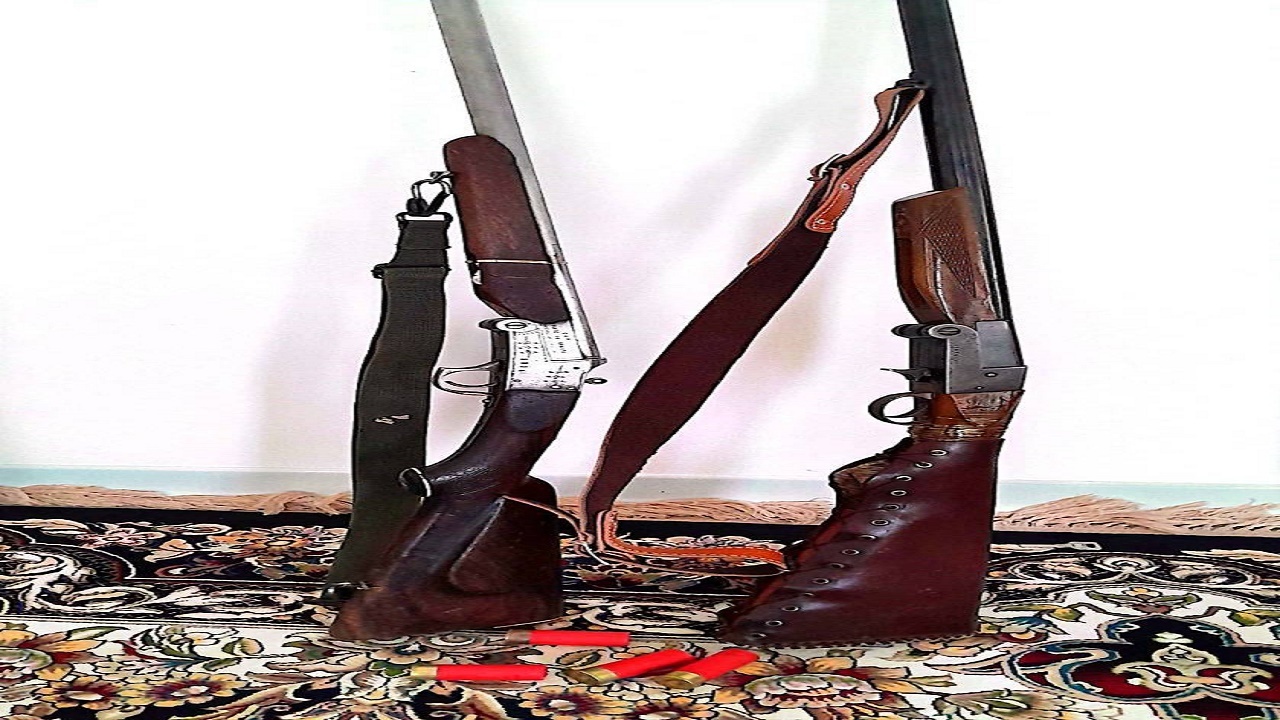 دستگیری ۲ شکارچی غیرمجاز در سروآباد