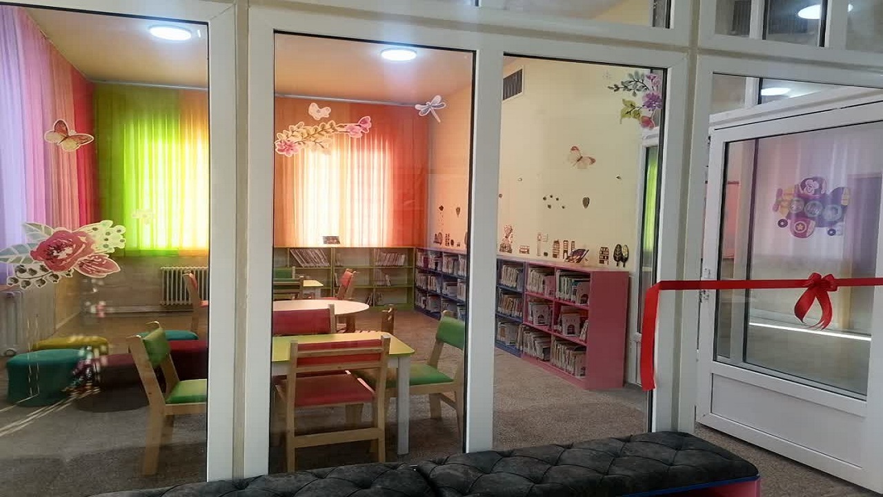 افتتاح بخش کودک کتابخانه مرحوم ذاکری اشکذر