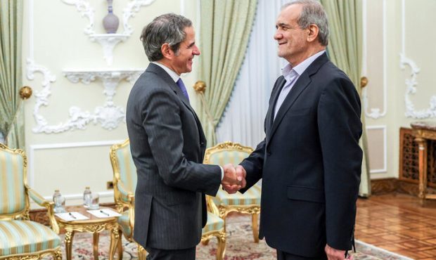گروسی و رئیس جمهور ایران