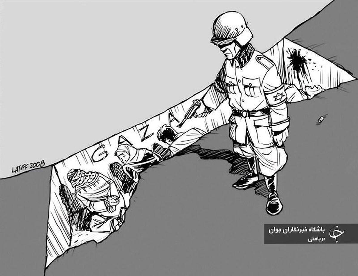 کاریکاتور روز / برداشت آزاد _ ۱۴