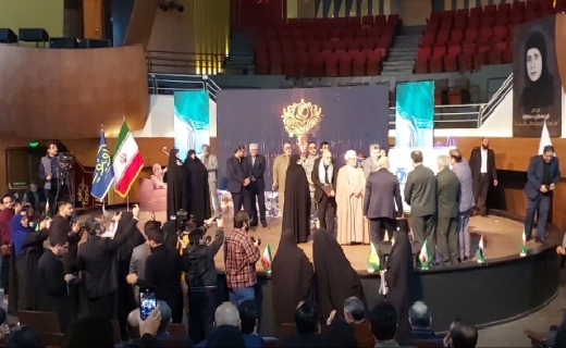 اختتامیه سومین جشنواره ملی و بین المللی رسانه&zwnj;ای بانوان حریم رسالت در رشت +عکس