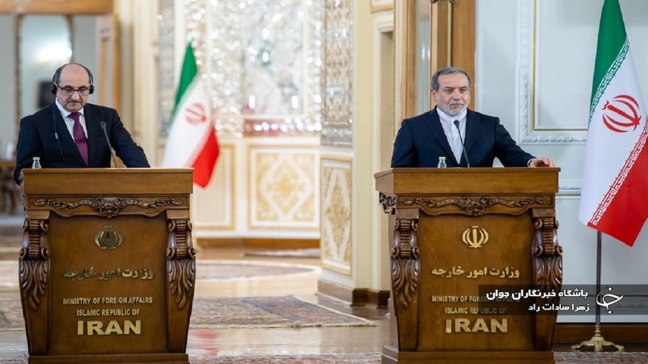 تاکید وزیران خارجه ایران و سوریه برای توقف جنایت رژیم صهیونیستی