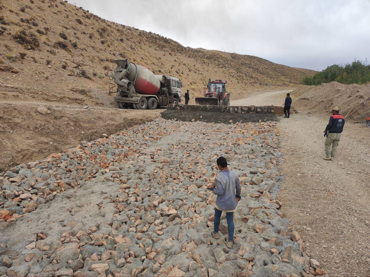 تکمیل پروژه سیل بند در روستای توآباد