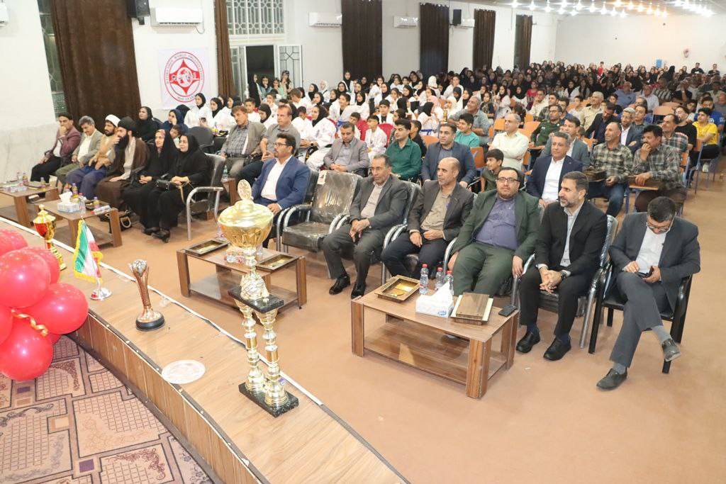 مراسم هفته تربیت بدنی در بخش بنارویه