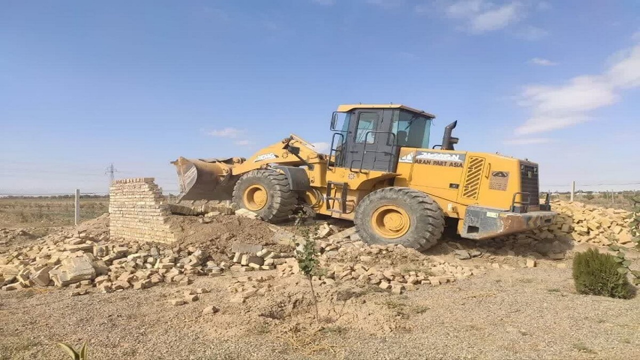 بازگشت ۴ هزار متر مربع اراضی کشاورزی بویین زهرا به چرخه تولید