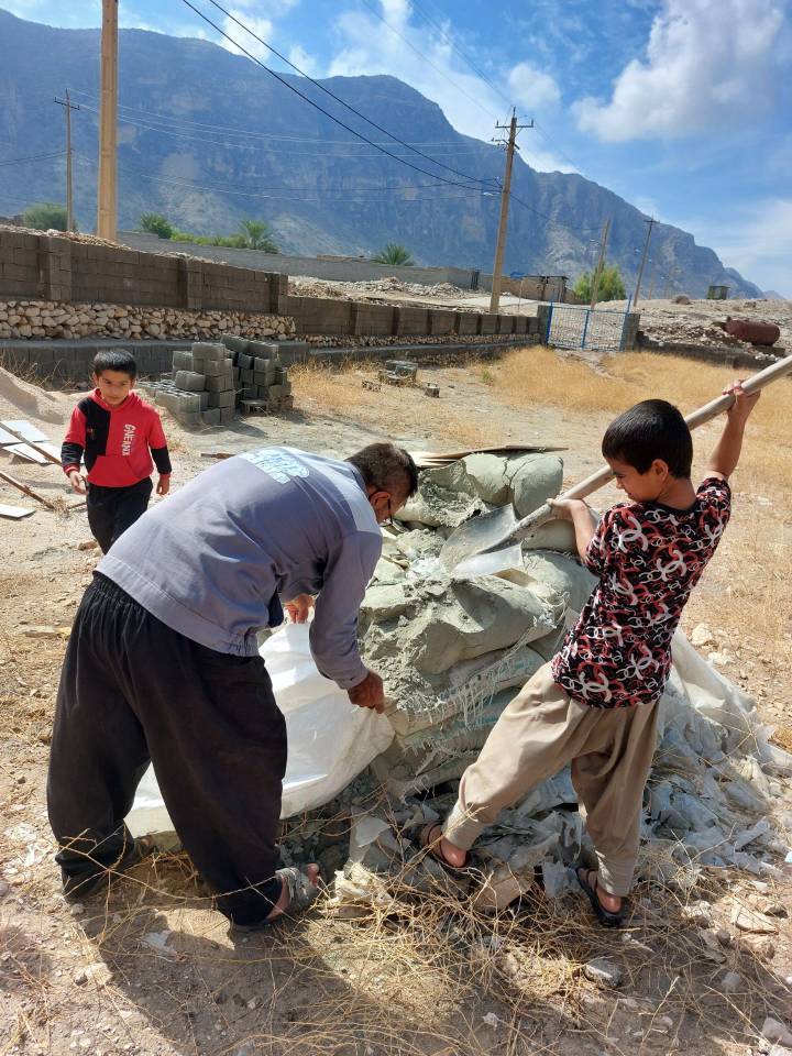 اردوی جهادی توسط دانش آموزان