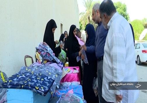 کمک کارکنان صداوسیمای مرکز خلیج فارس به جبهه مقاومت