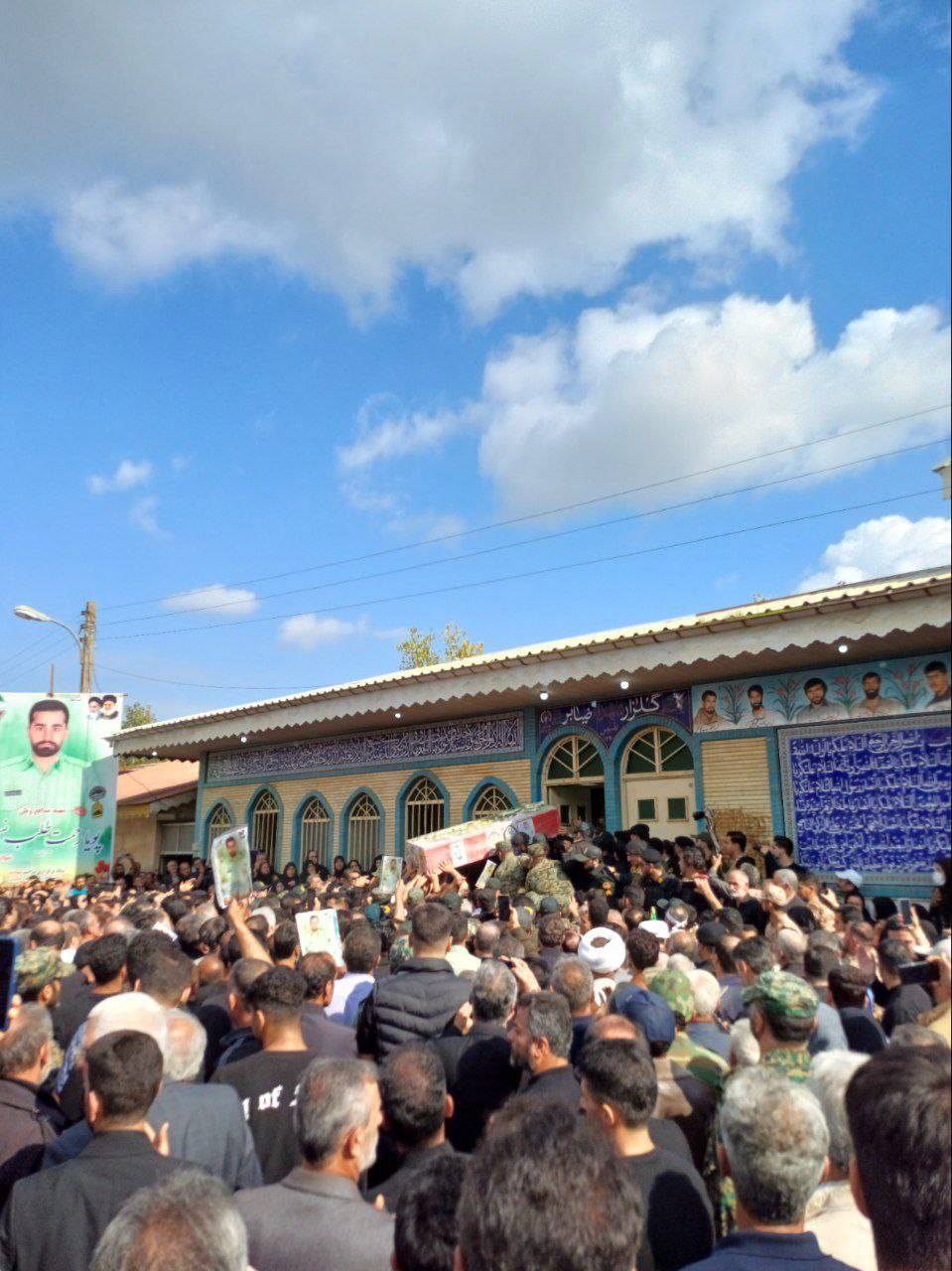 مراسم تشییع شهید