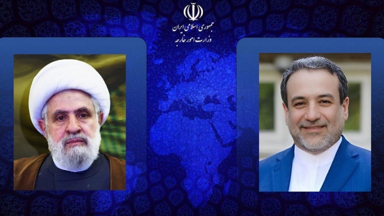 عراقچی به دبیرکل جدید حزب‌الله لبنان تبریک گفت