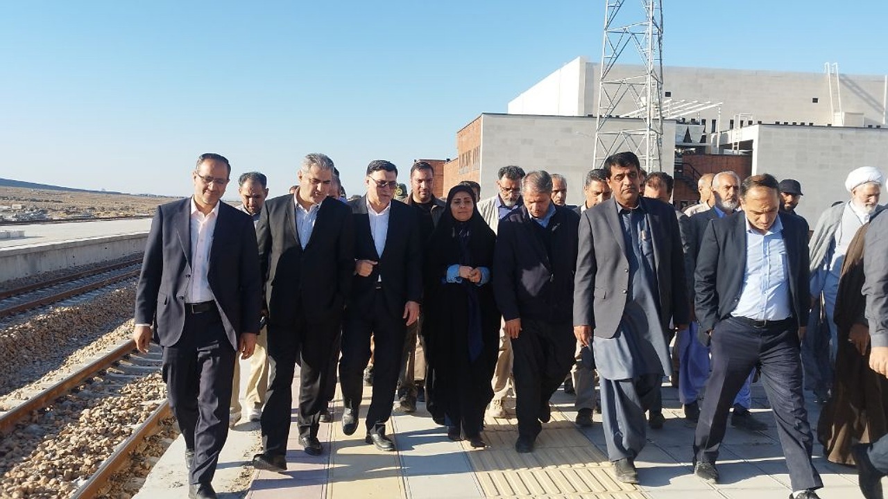 آغاز ریل‌گذاری راه آهن خاش-چابهار