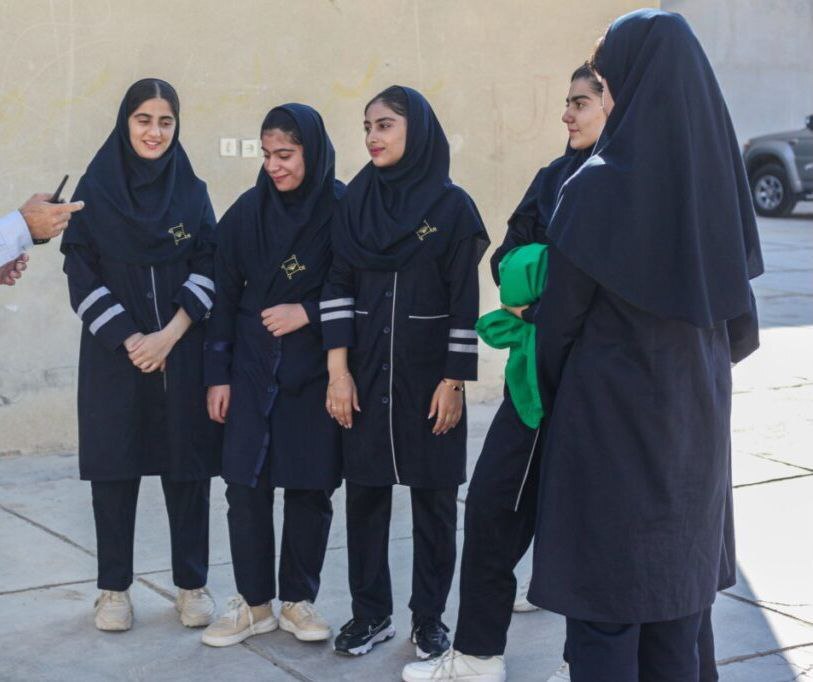 حضور دانش آموزان در مدرسه