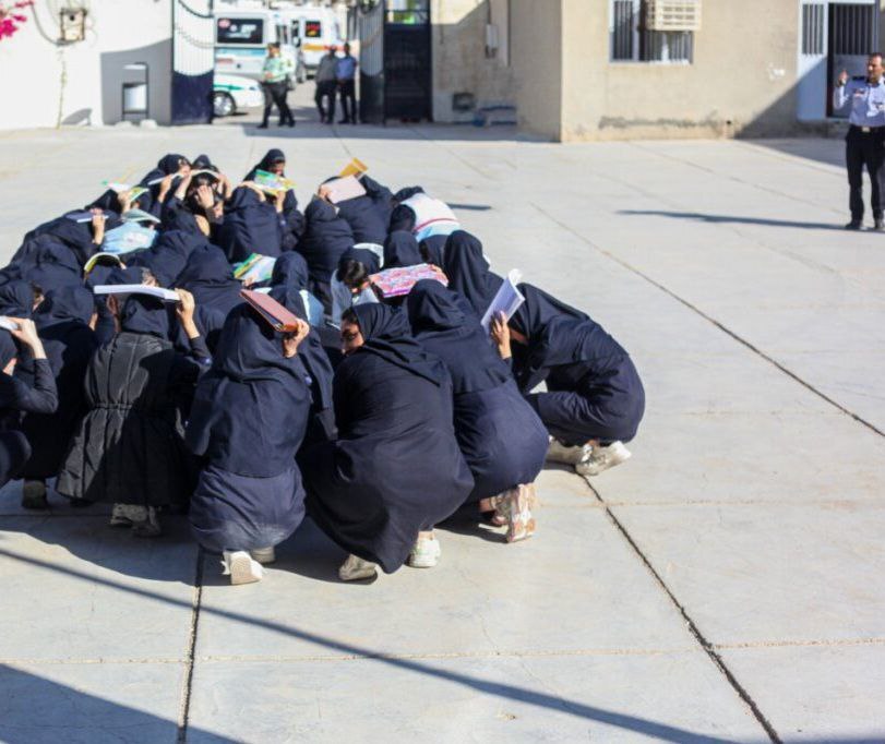 برگزاری مانور زلزله