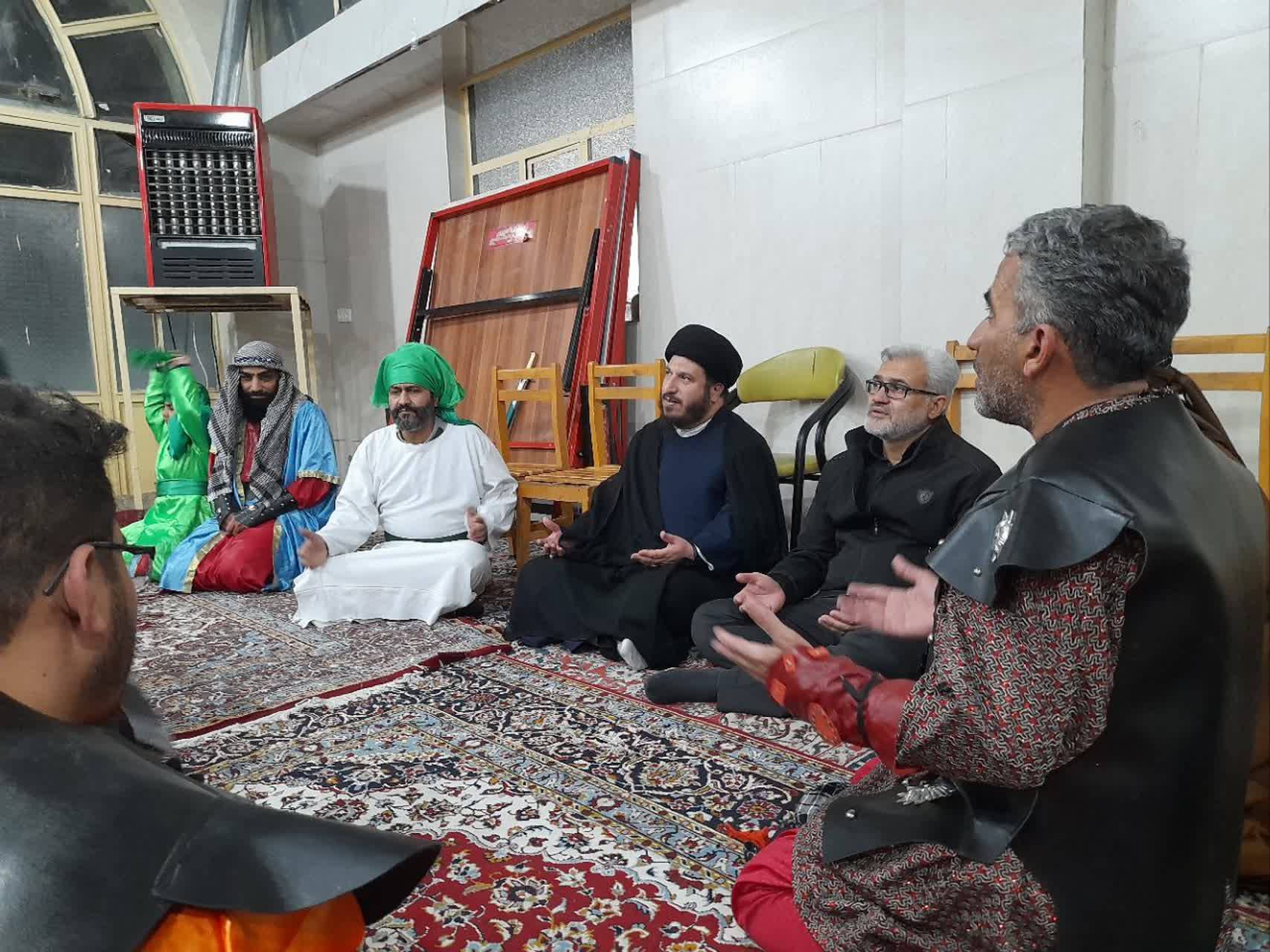 برگزاری نمایش سوگواری در ایام شهادت حضرت فاطمه (س)