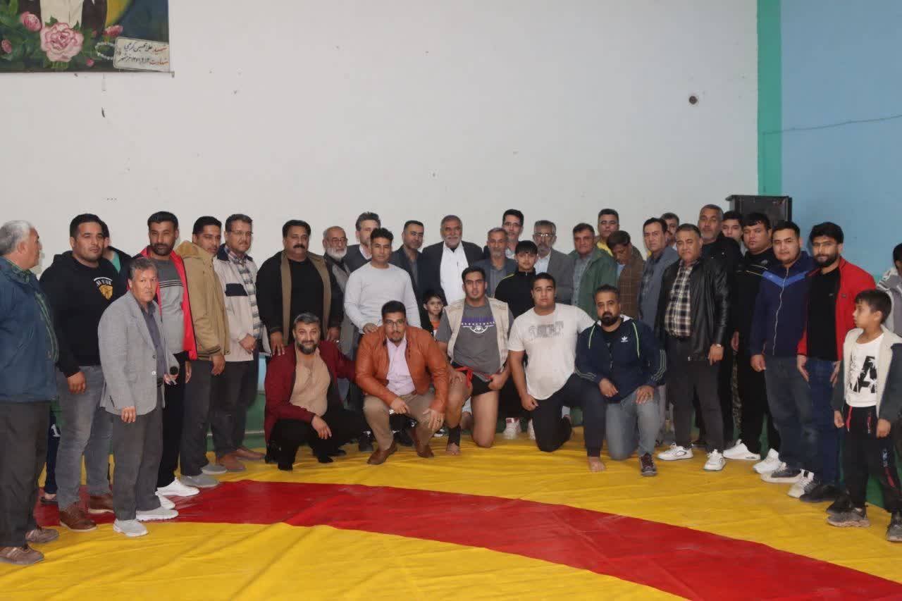 برگزاری مسابقات کشتی