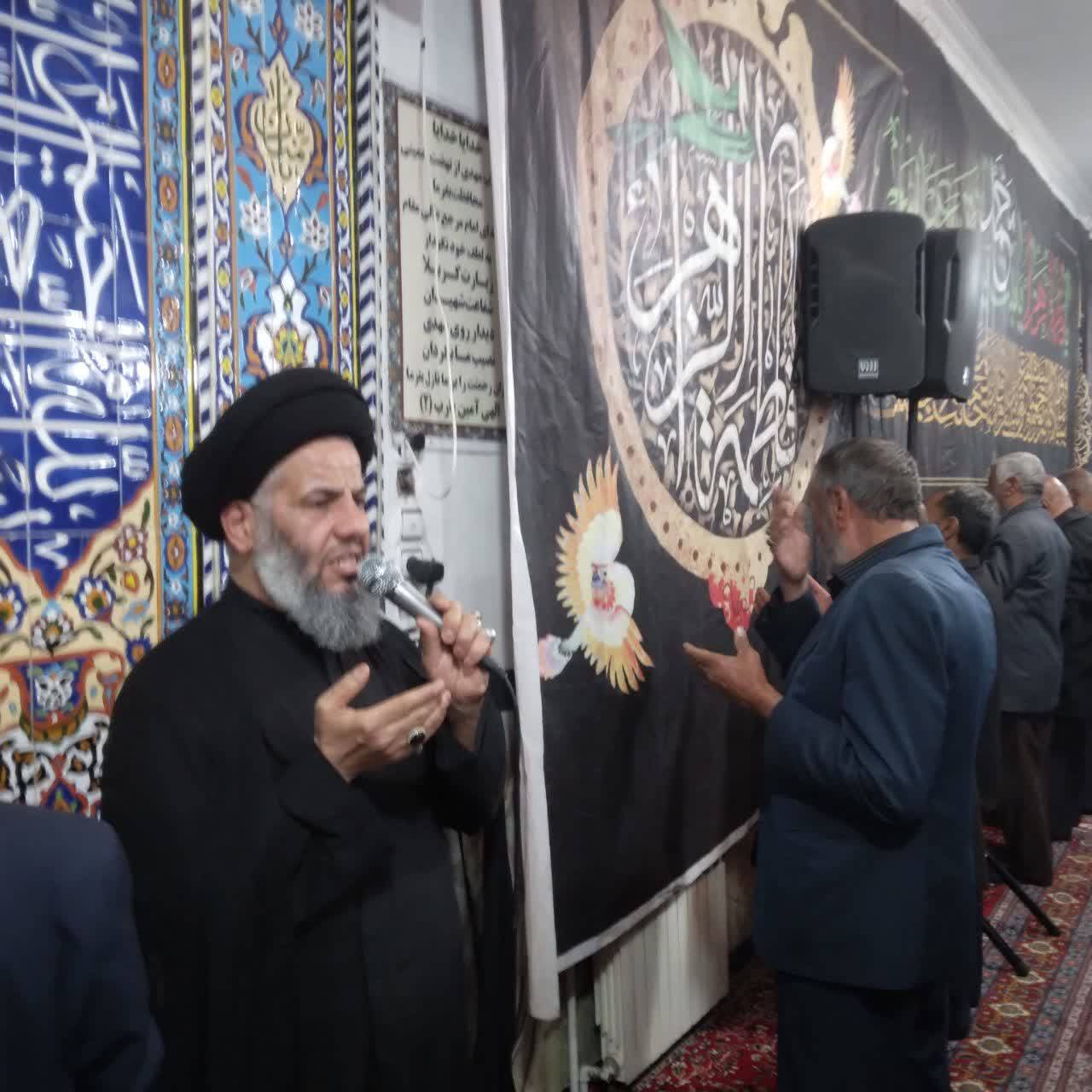 مراسم سخنرانی ایام شهادت حضرت فاطمه زهرا(س) مراسم سخنرانی ایام شهادت حضرت فاطمه زهرا(س)