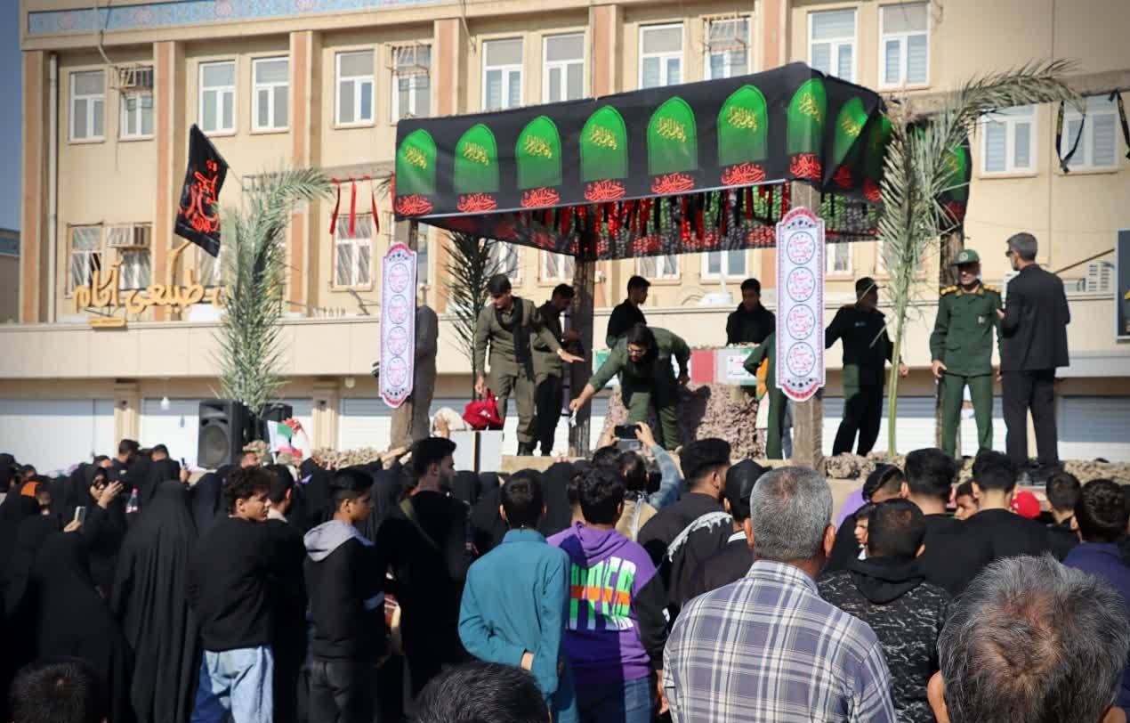 مراسم تشییع پیکر پاک شهدا