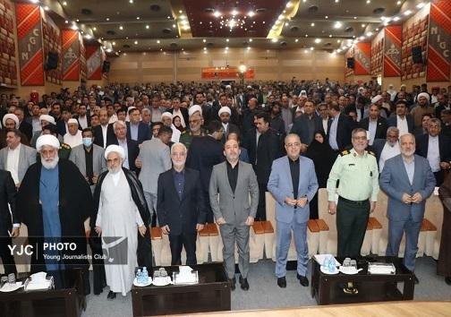 گزارش تصویری از برگزاری آئین تکریم ،تودیع ومعلرفه استاندار هرمزگان