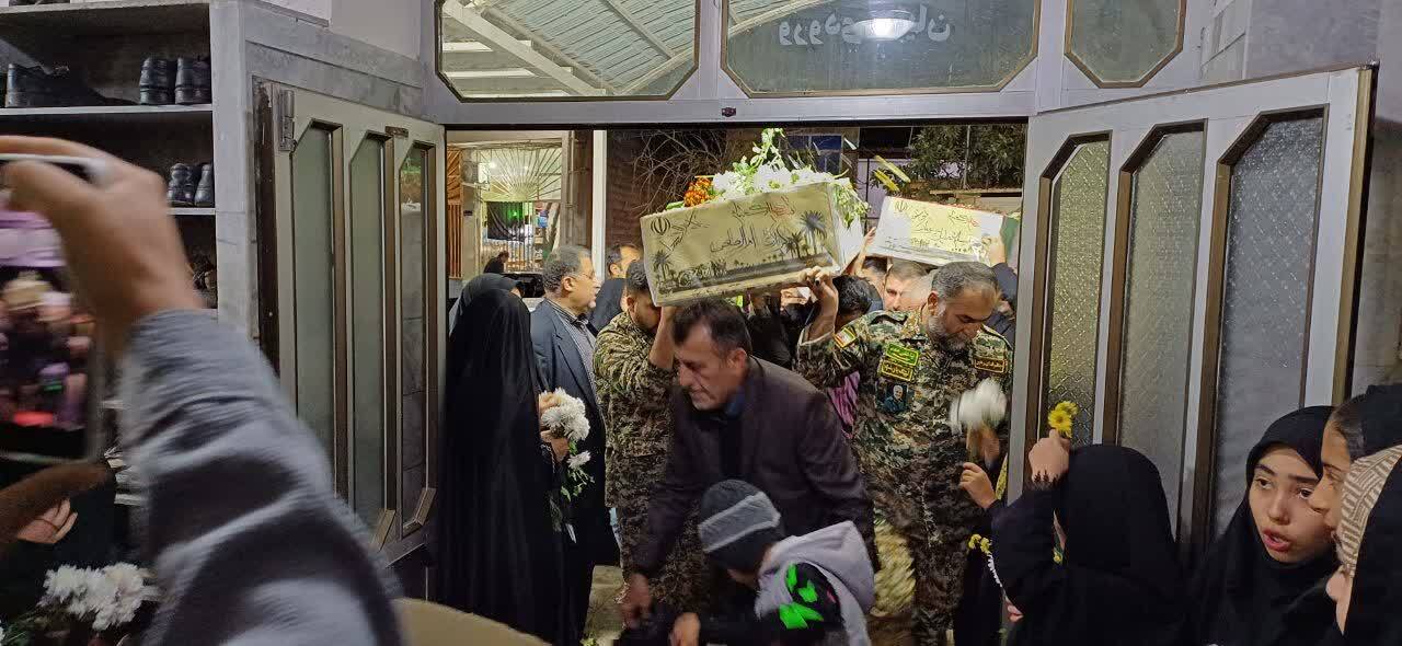 مراسم تشییع شهدا