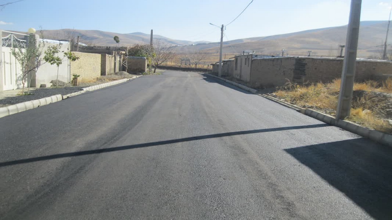 پایان فاز دوم بهسازی معابر روستای طائمه ملایر