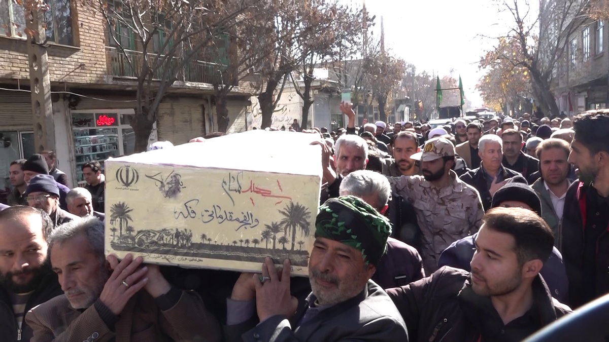 باشگاه خبرنگاران -استقبال از پیکر مطهر شهید گمنام در شهرستان بهار