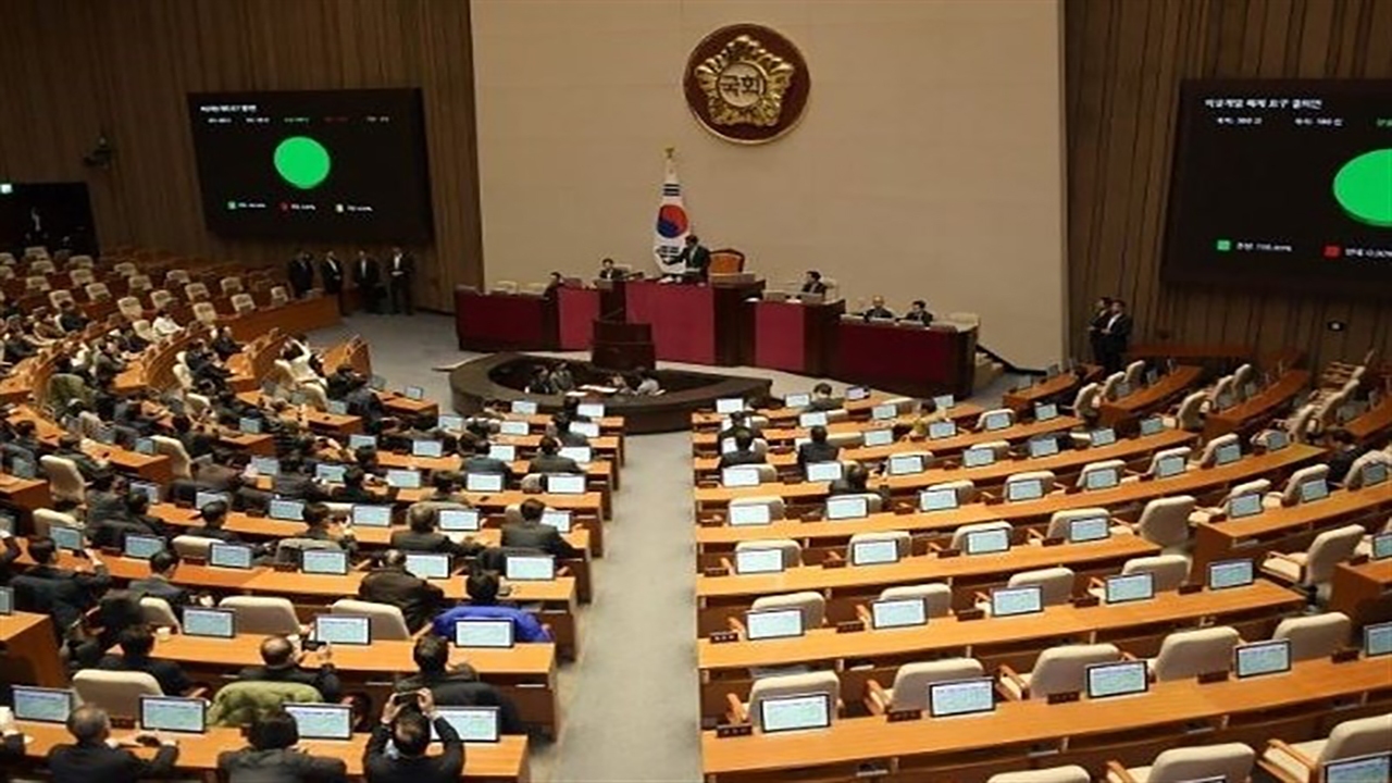 حزب حاکم کره جنوبی با استیضاح رئیس جمهور مخالفت کرد