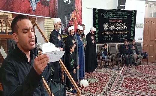 مراسم عزاداری در نقاط مختلف استان