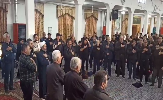 مراسم عزاداری در نقاط مختلف استان