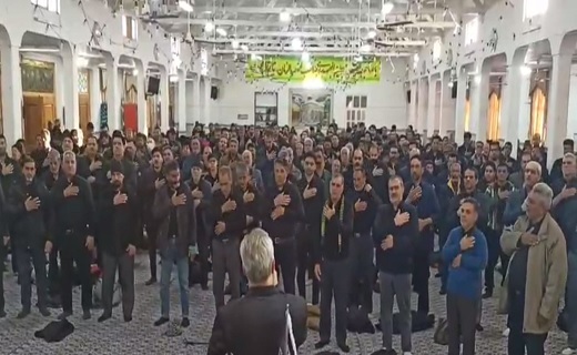مراسم عزاداری در نقاط مختلف استان