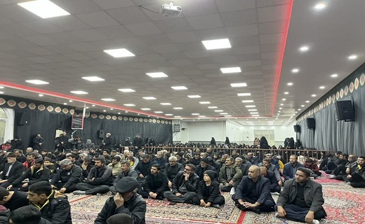 مراسم عزاداری در نقاط مختلف استان
