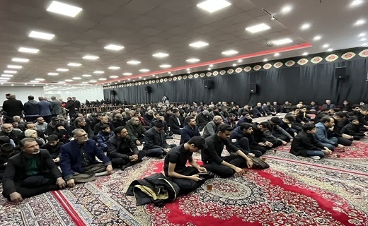 مراسم عزاداری در نقاط مختلف استان