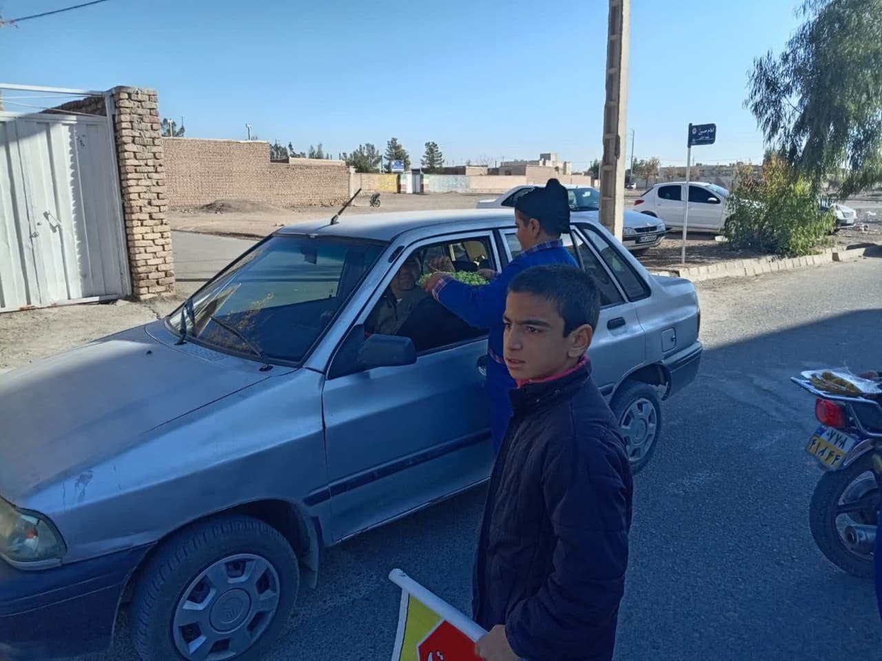 پذیرایی در سالروز شهادت حضرت فاطمه زهرا(س)