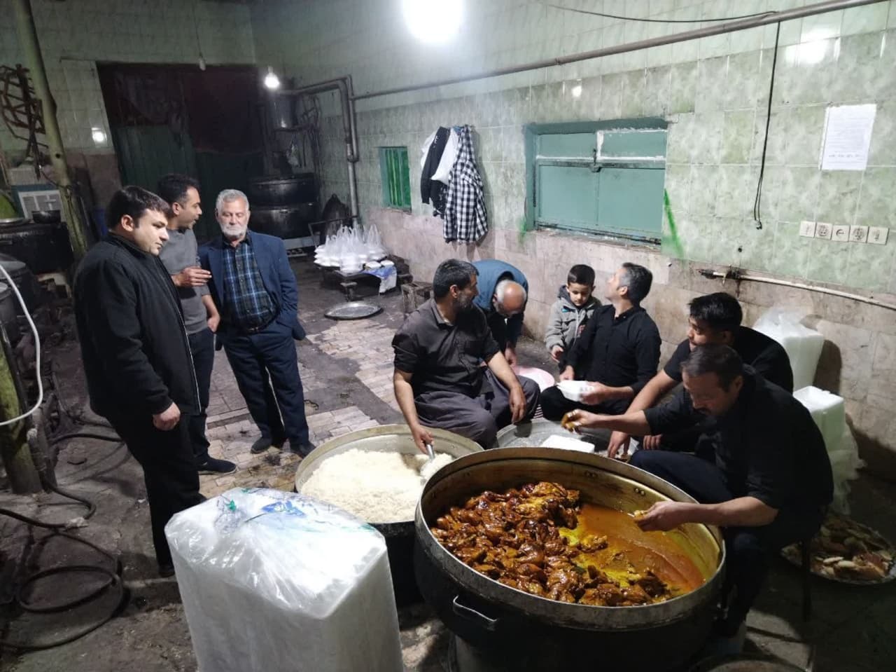پخت غذای نذری