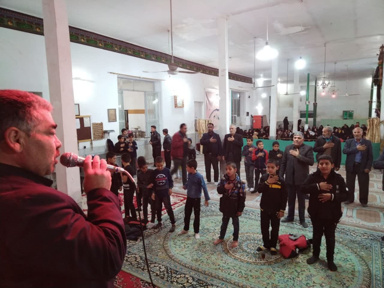 مراسم سوگواری و عزاداری  سالروز شهادت حضرت فاطمه در خراسان رضوی