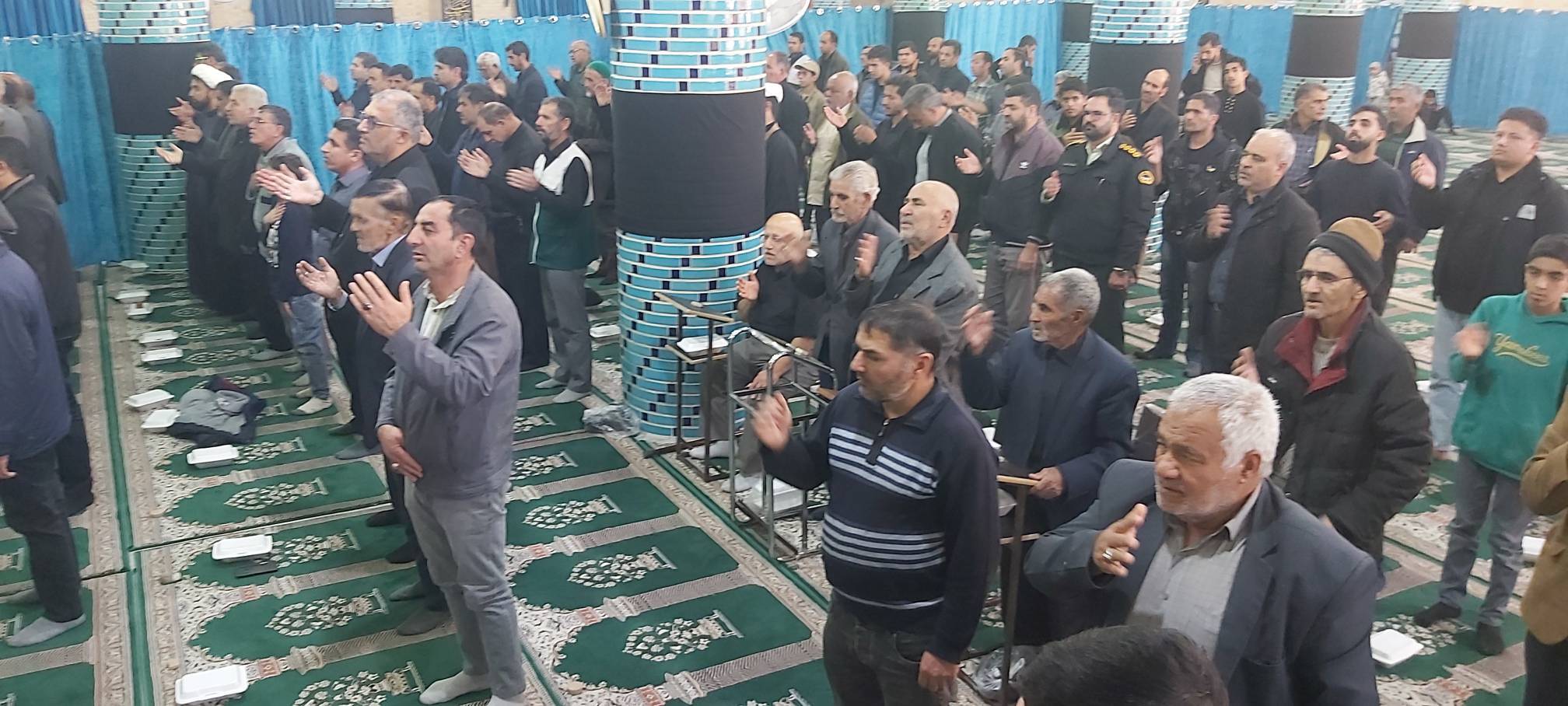 عزاداری عاشقان اهل بیت(ع) در روز شهادت بانوی دو عالم+ فیلم